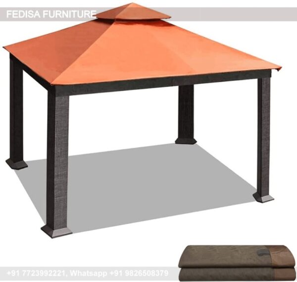 Gazebo Wooden Gazebo Outsunny 3m X 3m Polycarbonate Gazebo Pub Garden Gazebo