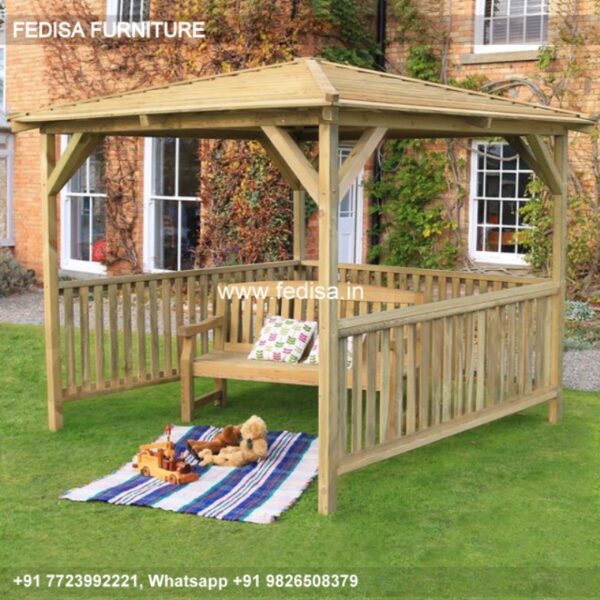 Gazebo Outdoor Gazebo 3m X 4m Wooden Gazebo Garden Gazebo 3m X 4m