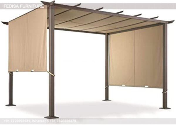 Gazebo Garden Gazebo Wall Mounted Gazebo 4m All Weather Hot Tub Gazebo