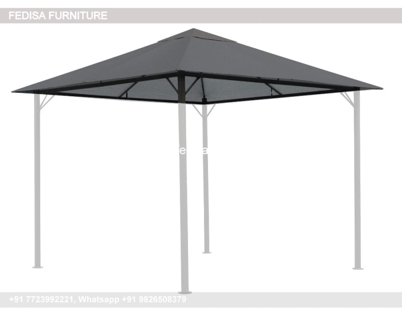 Gazebo Outdoor Gazebo Wooden Gazebo For Backyard Metal Gazebo Gray