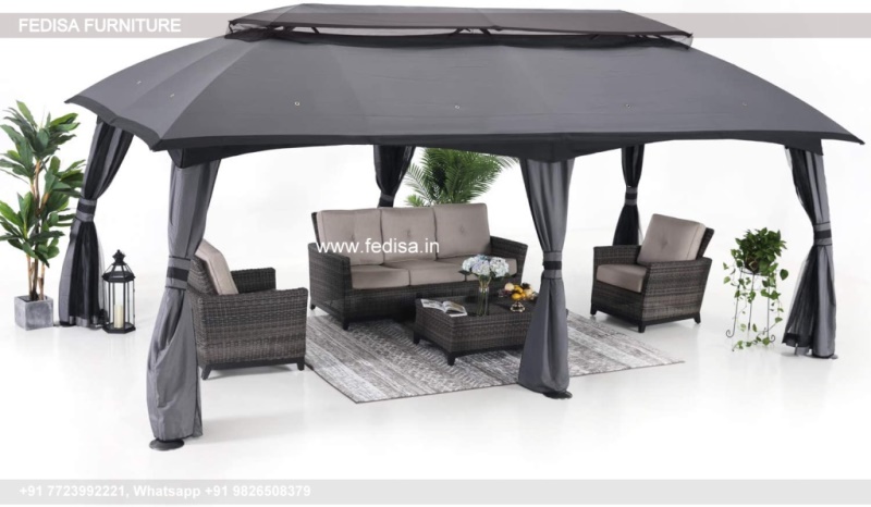 Gazebo Garden Gazebo Outdoor Oasis Gazebo 10x22 Garden Gazebo With Sliding Roof