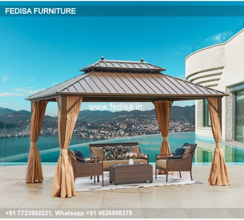 Gazebo Metal Gazebo Garden Gazebo Aluminum Tivering Gazebo