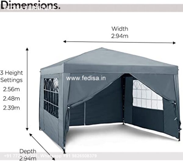 Gazebo Garden Gazebo Roma Pergola 3m X 3m Garden Gazebo Awning