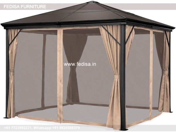Gazebo Wooden Gazebo Corner Gazebo For Hot Tub 4x3 Gazebo