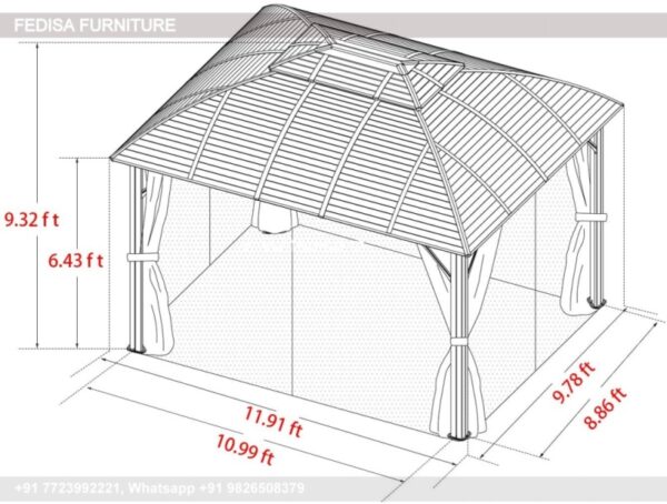 Gazebo Small Gazebo Gazebo In Planters Lightweight Gazebo