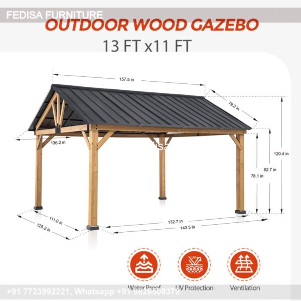 Gazebo Outdoor Gazebo Oak Gazebo Sienna Gazebo