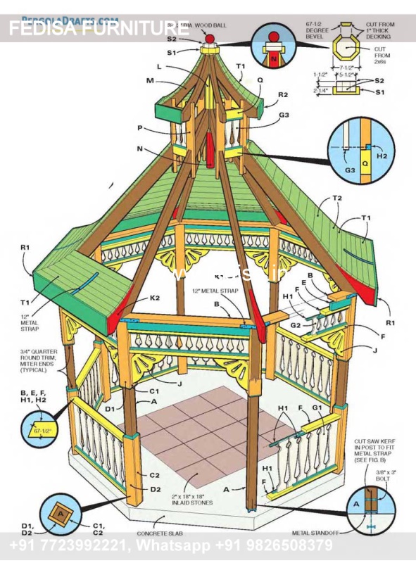 Gazebo Wooden Gazebo Outdoor Enclosed Gazebo Amazon Patio Gazebo