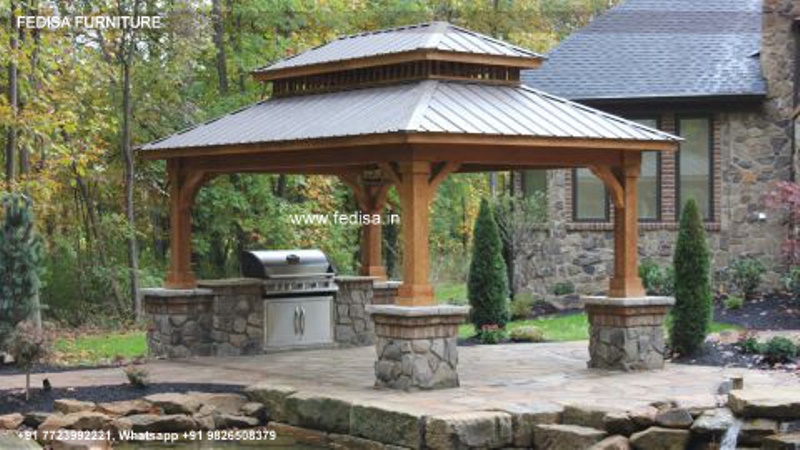 Gazebo Garden Gazebo 6x8 Gazebo Pantheon Cortina 3m X 3m Aluminum Patio Gazebo