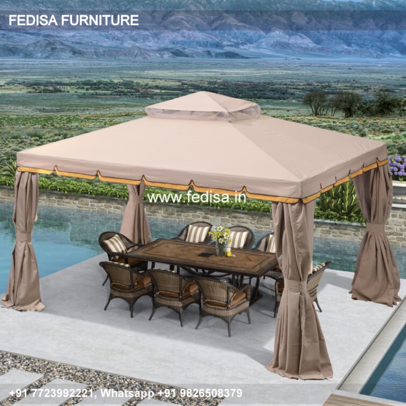 Gazebo Metal Gazebo Slanted Gazebo Sun Shelters For Patios