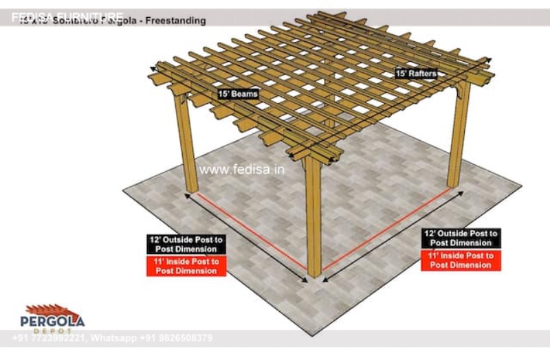 Gazebo Metal Gazebo 3m X 3m Pergola Gazebo For Barbecue Grill