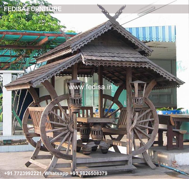 Gazebo Pergola Gazebo 3m Wooden Gazebo Thatched Roof Garden Gazebo