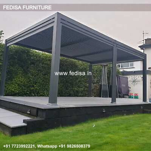 Gazebo Small Gazebo Wooden Flat Roof Gazebo Mini Garden Gazebo