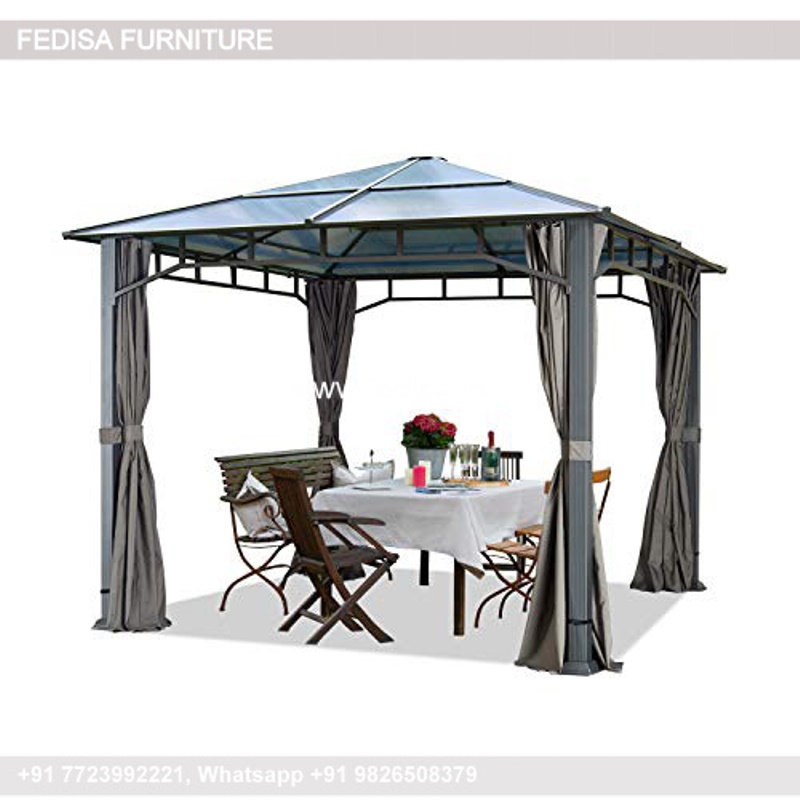 Gazebo Outdoor Gazebo Outsunny Garden Gazebo Purple Leaf Hardtop Gazebo 10x12