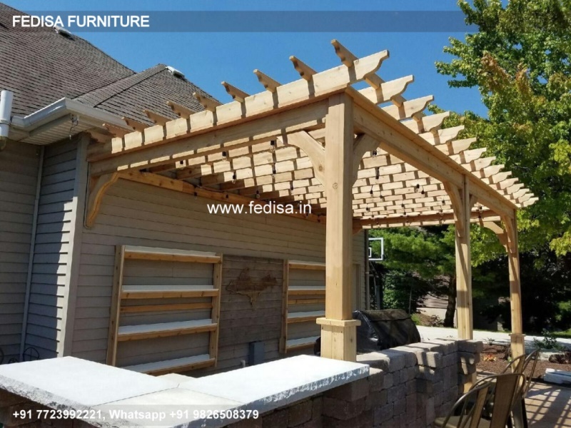 Gazebo Pergola Gazebo Wooden Gazebo With Flat Roof Circular Garden Gazebo