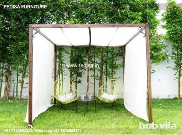 Gazebo Wooden Gazebo Thatched Roof Garden Gazebo 4x3 Heavy Duty Gazebo