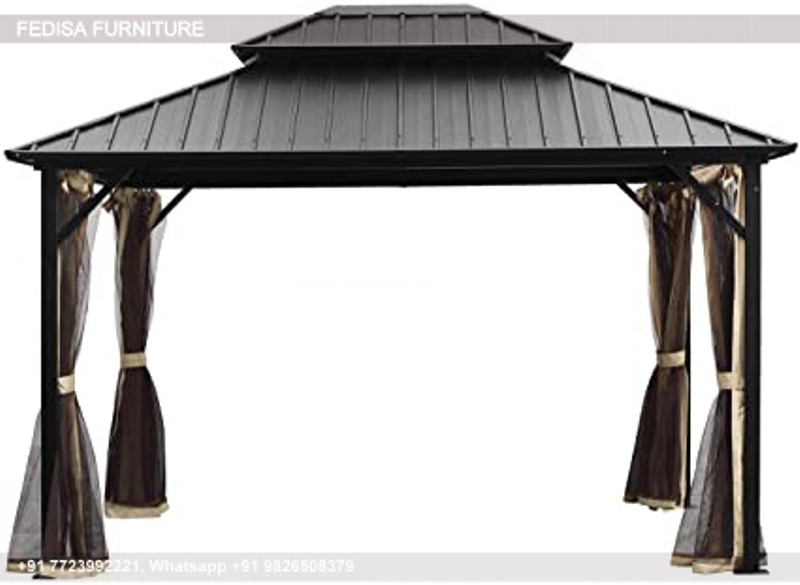 Gazebo Outdoor Gazebo Gray 3x3 Gazebo Patio Wall Gazebo