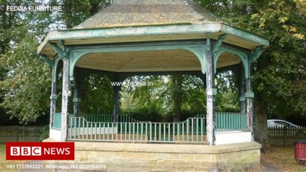 Gazebo Garden Gazebo 3m X 3m Metal Pergola Oriental Style Gazebo