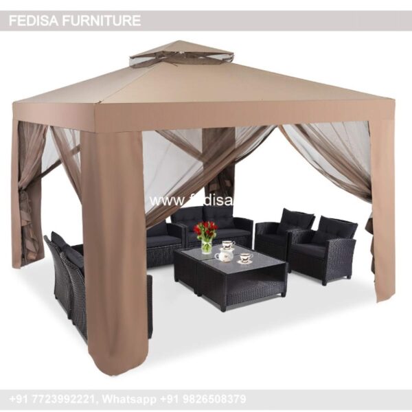 Gazebo Wooden Gazebo Dawsons Living Waterproof Premium One Touch Garden Gazebo 2x2 Garden Gazebo