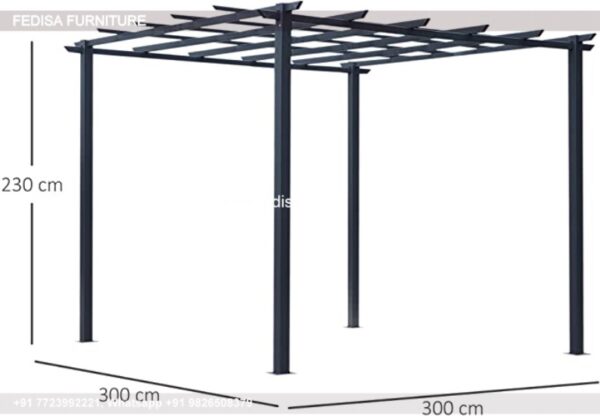 Gazebo Small Gazebo 7m Gazebo Wall Gazebo Retractable Roof