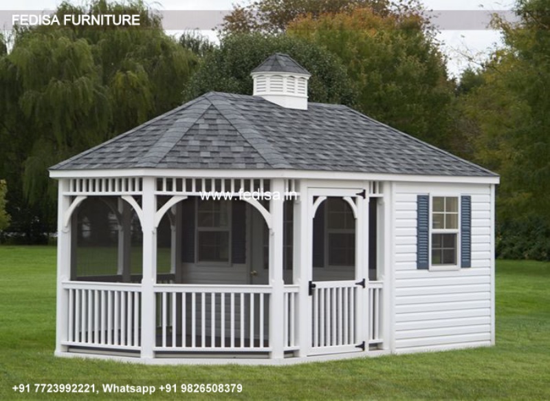 Gazebo Small Gazebo 3x3m Wooden Pergola Hot Tub Aluminum Gazebo