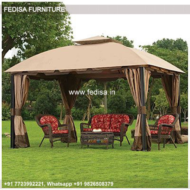 Gazebo Garden Gazebo Maranza Vented Wall Gazebo Outsunny 10x13