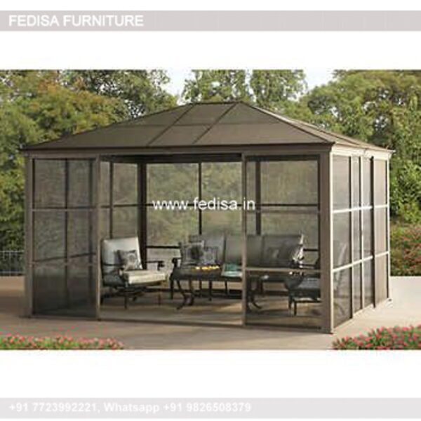 Gazebo Wooden Gazebo Outsunny Round Gazebo 2.4 Gazebo