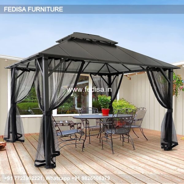 Gazebo Small Gazebo Garden Winds Mosquito Netting Poolside Gazebo