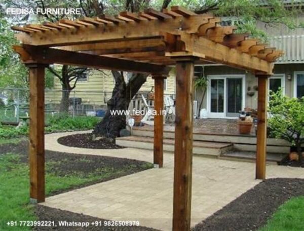 Gazebo Wooden Gazebo 2.5 Gray Gazebo Pandora Leaf Gazebo