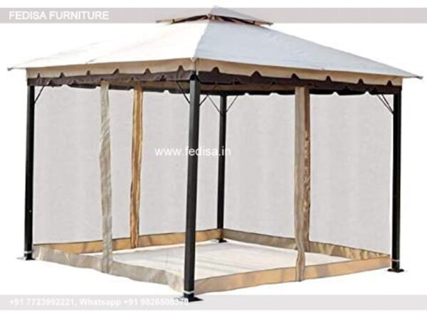 Gazebo Small Gazebo Gazebo Shade Croft 3m X 3m Charcoal Pergola Summer Garden Gazebo