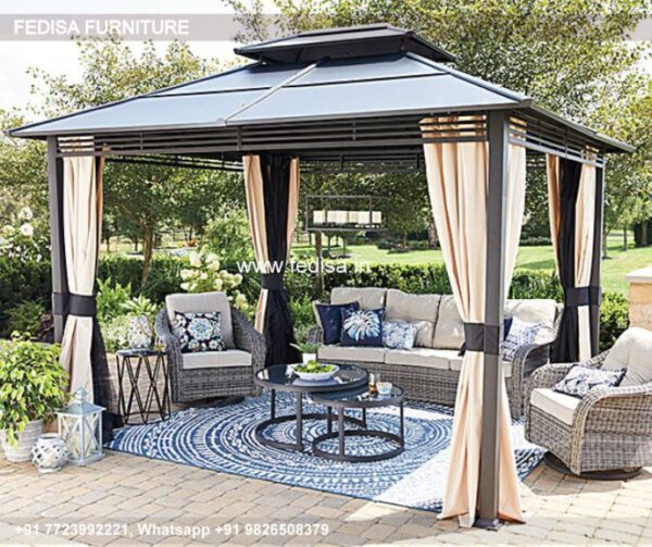 Gazebo Wooden Gazebo 3m X 3m Wooden Gazebo Garden Gazebo Gray