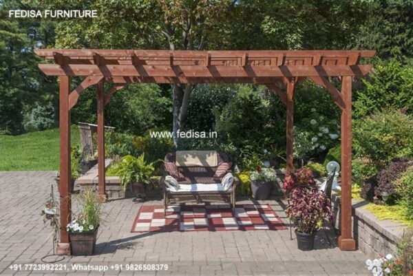 Gazebo Garden Gazebo Panalsol Deluxe Aluminum Modern Backyard Gazebo