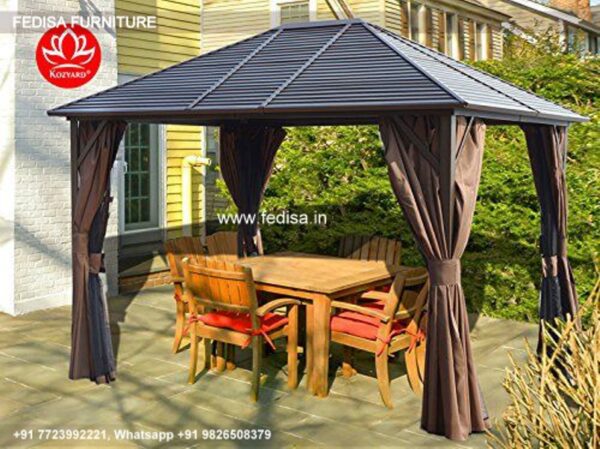 Gazebo Small Gazebo 4m X 3m Wooden Gazebo Big Garden Gazebo
