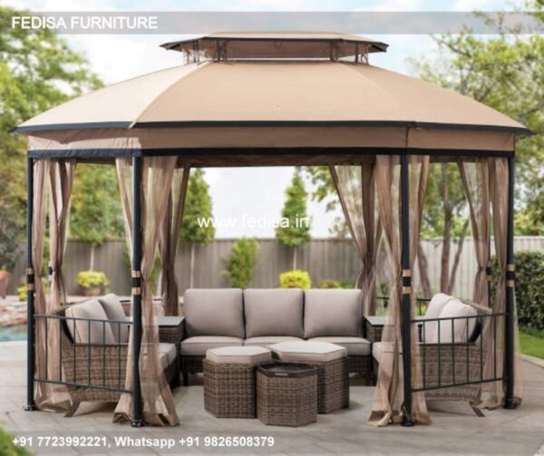 Gazebo Garden Gazebo Pergola 2.5 M Round Hot Tub Gazebo