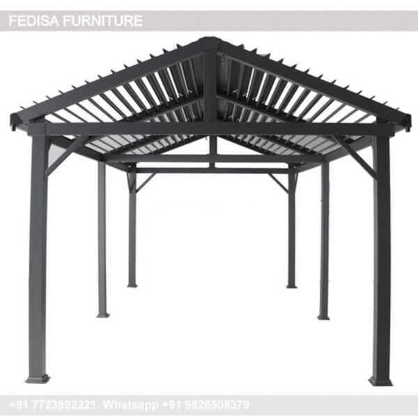 Gazebo Wooden Gazebo Wooden Gazebo With Canvas Roof Outsunny 3m X 6m Gazebo