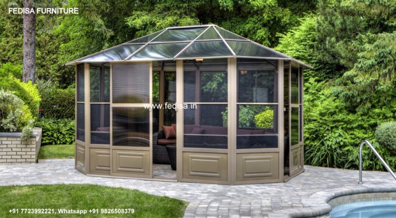 Gazebo Garden Gazebo Retractable Roof Gazebo 4 X 17 Langria Gazebo