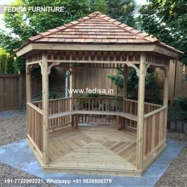 Gazebo Wooden Gazebo 6m Wooden Gazebo Small Garden Gazebo Wooden