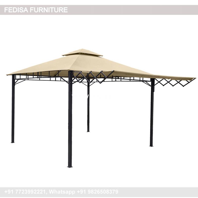 Gazebo Outdoor Gazebo Gray 3x3 Gazebo Decorative Metal Garden Gazebo