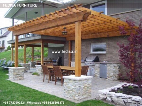 Gazebo Wooden Gazebo Steel Framed Gazebo Gray Palma Gazebo