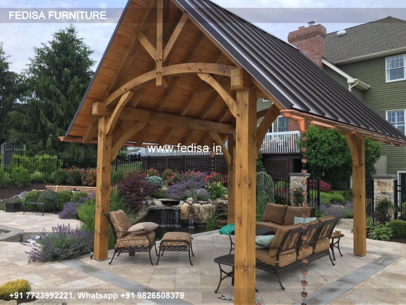 Gazebo Small Gazebo 3x3m Wooden Pergola Pergolas Gazebos Metal