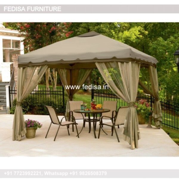 Gazebo Pergola Gazebo Terrace Garden With Gazebo 4m Round Gazebo