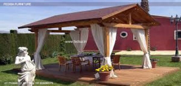 Gazebo Garden Gazebo Green Hexagonal Gazebo Gazebos Online