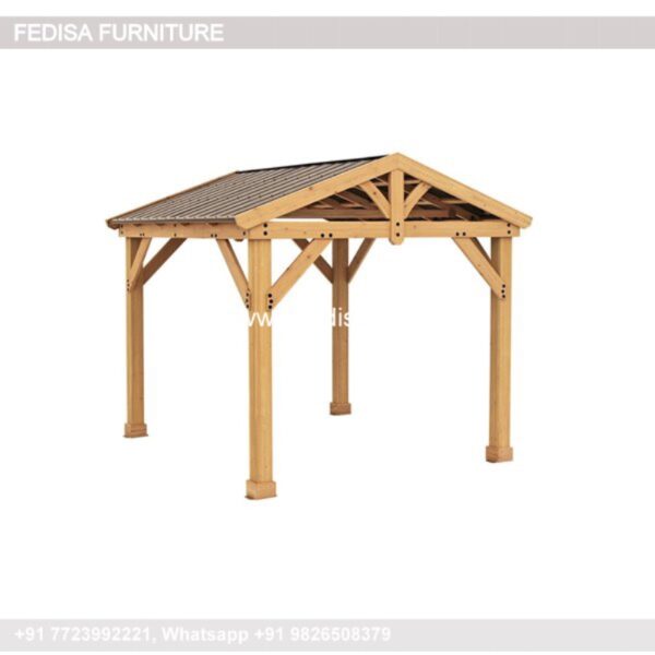 Gazebo Pergola Gazebo Foldable Gazebo Flat Roof Wooden Gazebo