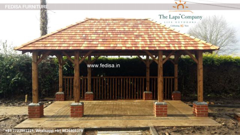 Gazebo Small Gazebo Gazebo Seating 4m X 4m Wooden Gazebo