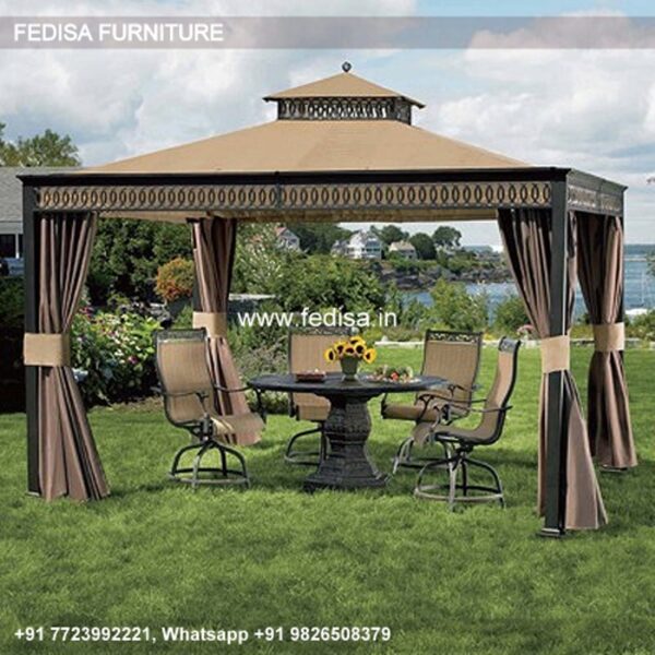 Gazebo Small Gazebo Portssea Gazebo Gray Wooden Gazebo