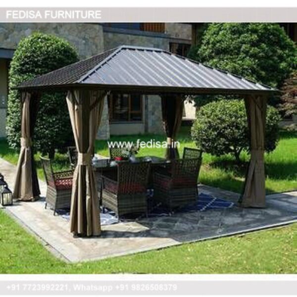 Gazebo Wooden Gazebo Pergola Woodie's Palram Roma Hexagonal Gazebo