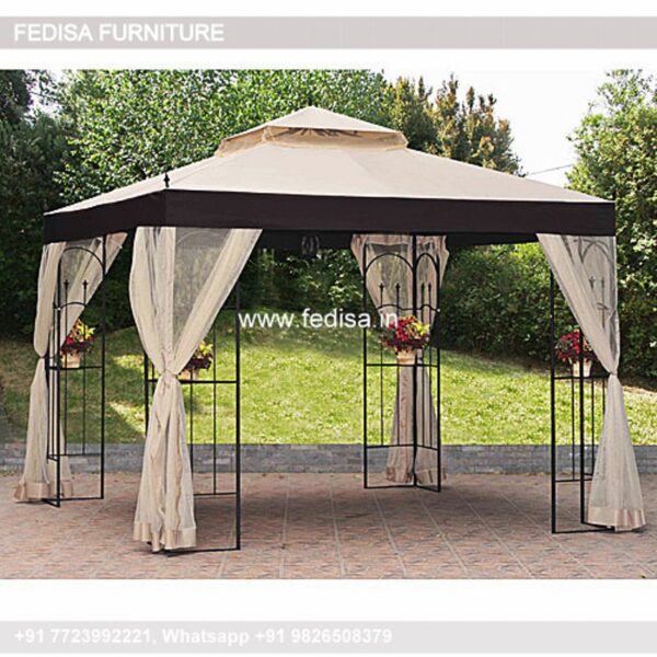 Gazebo Garden Gazebo Permanent Wooden Gazebo Roofed Garden Gazebo
