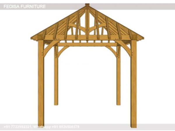 Gazebo Wooden Gazebo 6m X 3m Wooden Gazebo Plastic Garden Gazebo