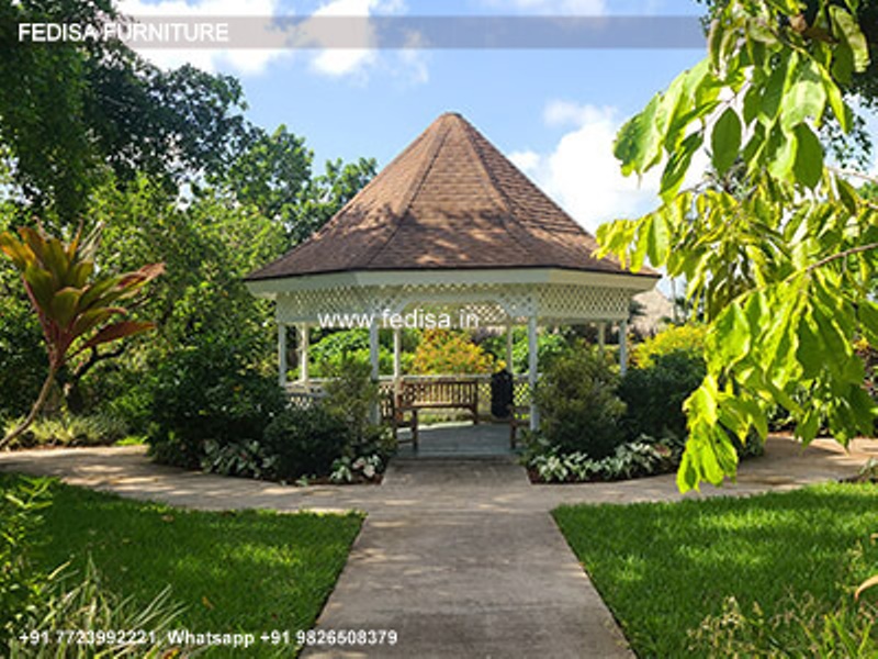 Gazebo Wooden Gazebo Permanent Gazebo 2.5 X 2.20 4 X 3 Waterproof Gazebo