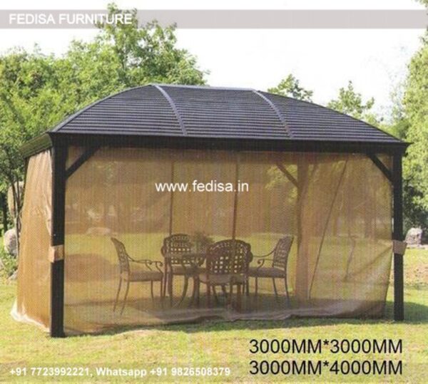 Gazebo Wooden Gazebo Gazebo 3.5 M Garden Gazebo Large