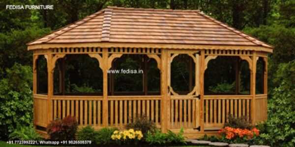 Gazebo Wooden Gazebo Garden Gazebo Pergola Chunky Wooden Gazebo